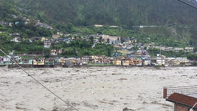 Bhagirathi river floods
